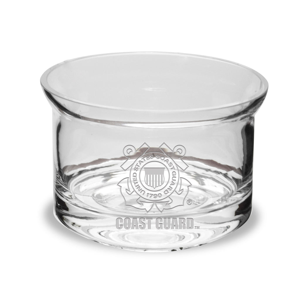 Coast Guard Seal Flair Sided Candy Bowl