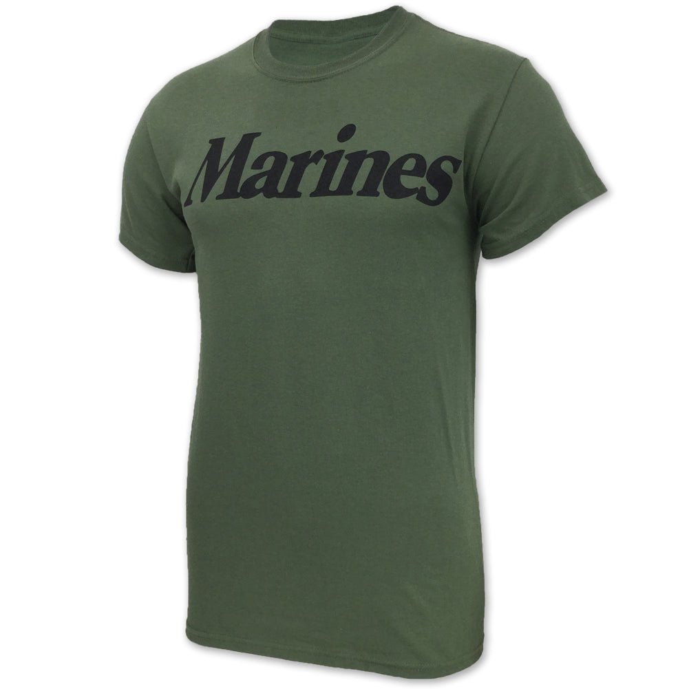 Marines Logo Core T-Shirt (OD Green)