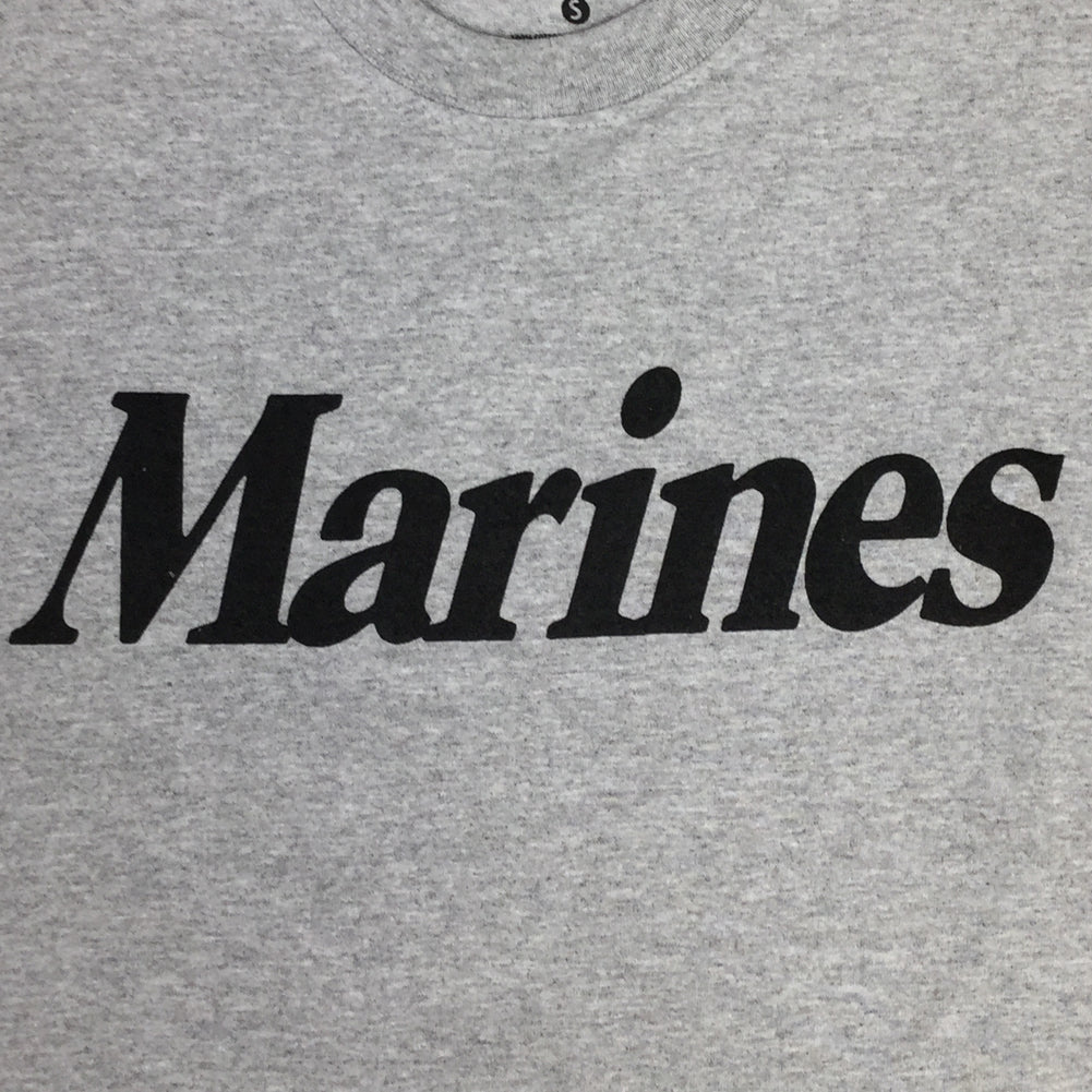 Marines Logo Core T-Shirt (Grey)