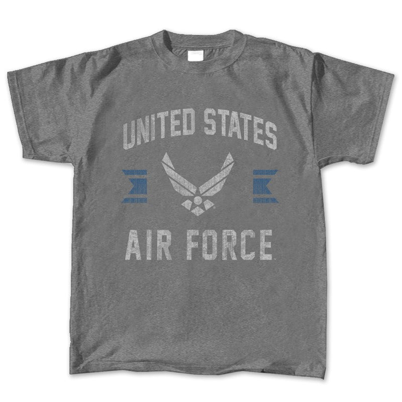 Air Force Vintage Basic T-Shirt (Grey)