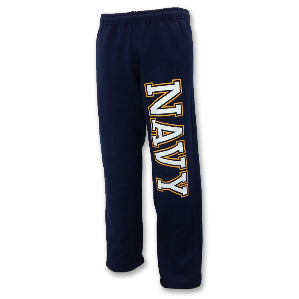 Navy Bold Block Sweatpant