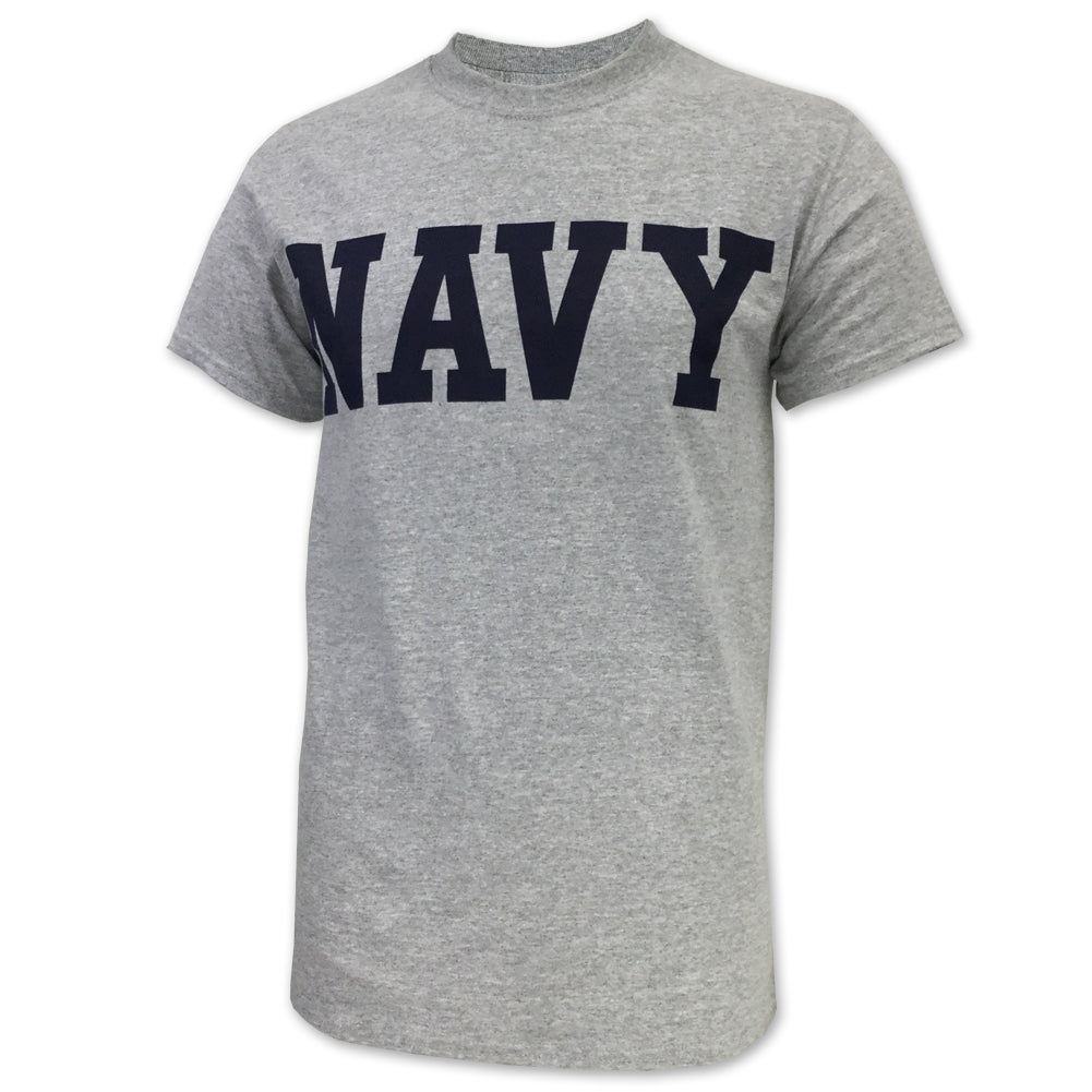 Navy Core T-Shirt (Grey)