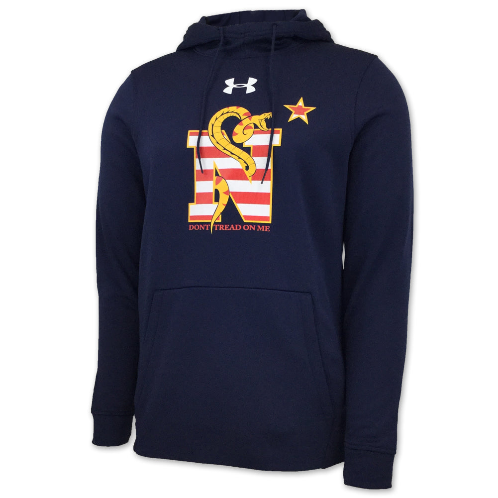 NAVY UNDER ARMOUR JACK FLAG HOOD (NAVY)