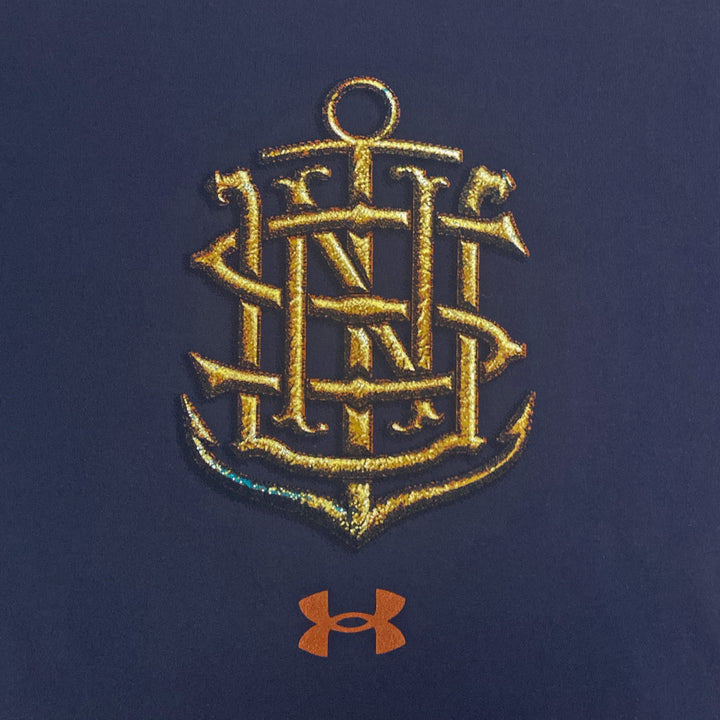 Navy Under Armour 2025 Rivalry Navy Anchor Tech LS T-Shirt (Navy)