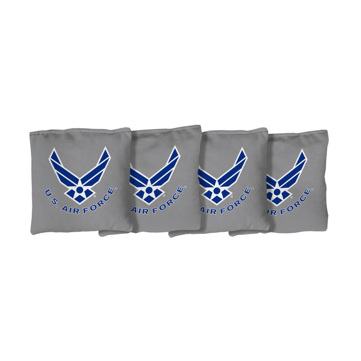 Air Force Corn Filled Cornhole Bags (Grey)