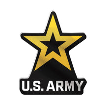 Load image into Gallery viewer, Army Star Acrylic Auto Emblem (Gold)