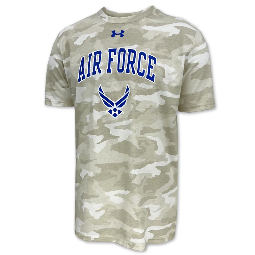 Air Force Under Armour Camo T-Shirt (Sand)