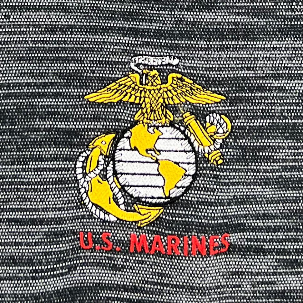 Marines EGA Under Armour Tempo Fleece 1/4 Zip (Black)