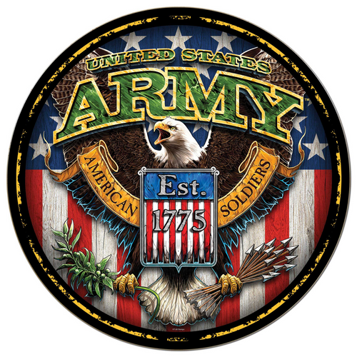 United States Army Fighting Eagle Circle (20x20)