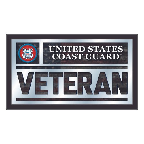 United States Coast Guard Veteran Wall Mirror