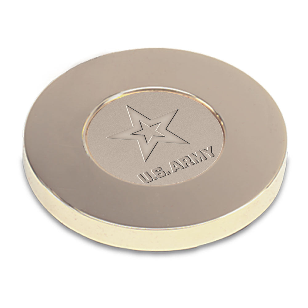 Army Star Paperweight (Gold)
