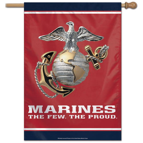 Marines The Few The Proud Vertical Flag (28