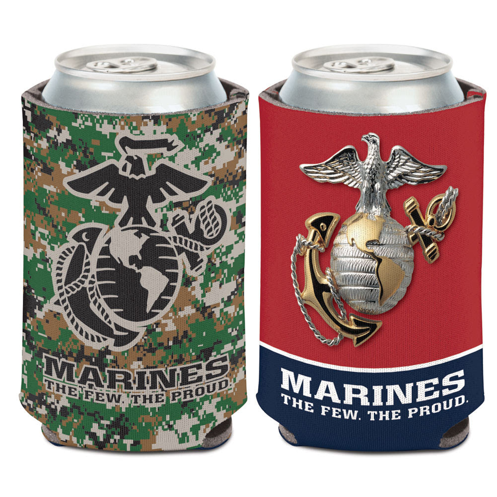 U.S. Marines EGA 12oz Can Cooler (Camo)