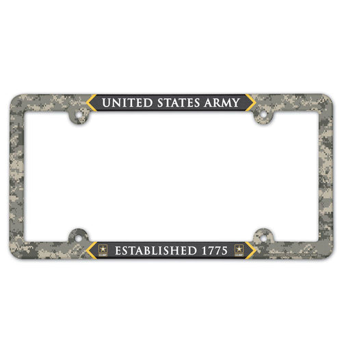 United States Army Digi Camo License Plate Frame