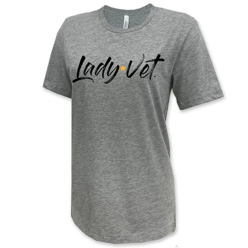 Army Lady Vet Full Chest Logo T-Shirt (unisex fit)