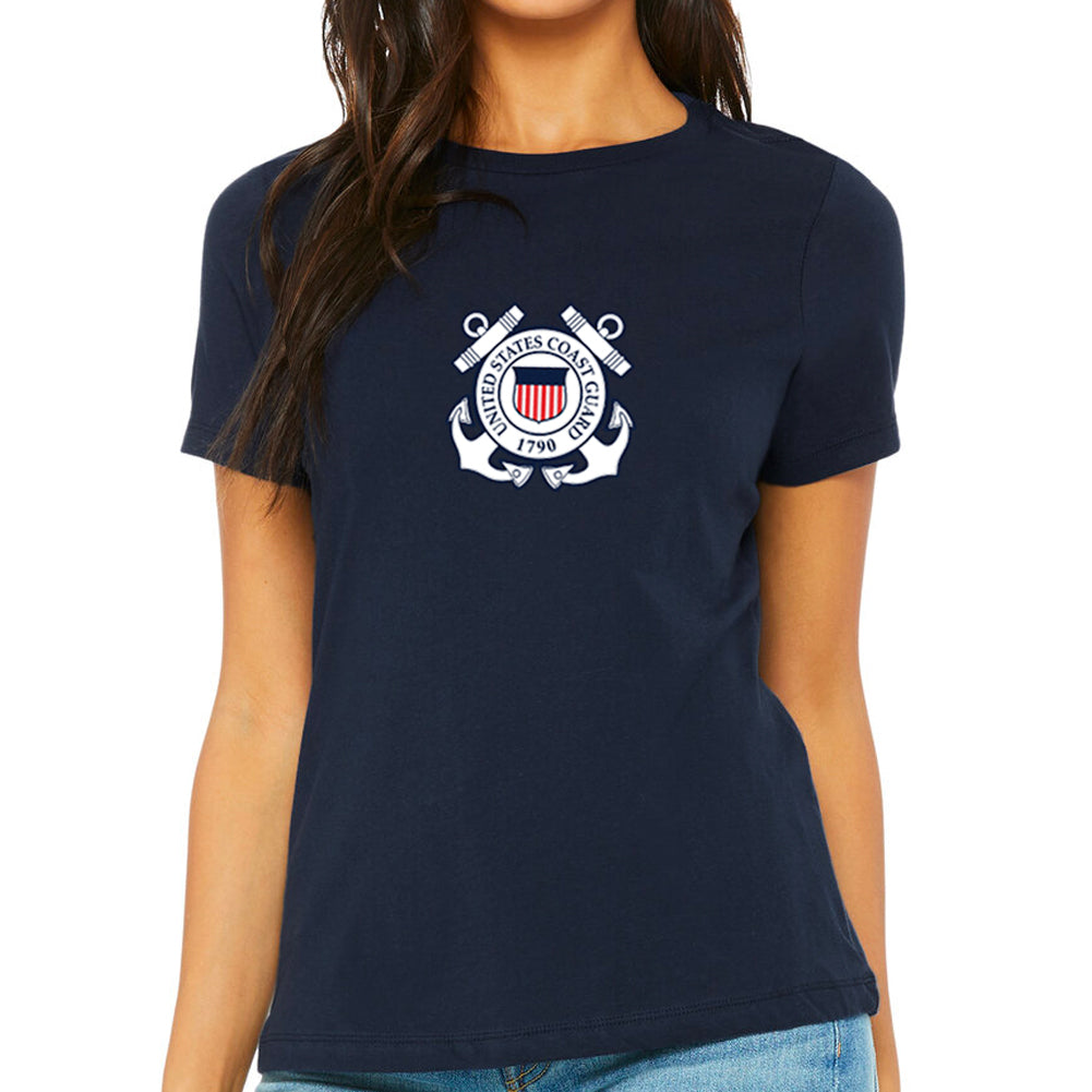 Coast Guard Ladies Seal Logo T-Shirt