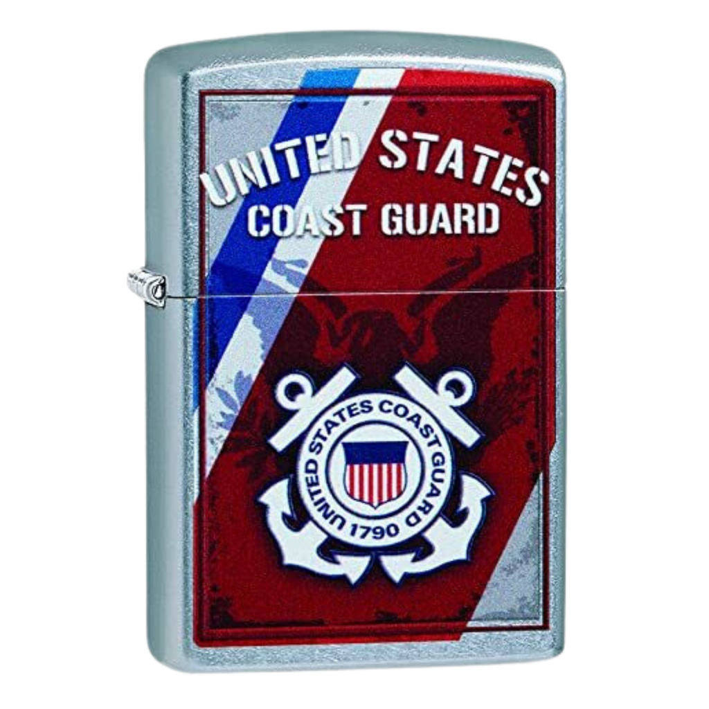 United States Coast Guard Color Logo Zippo