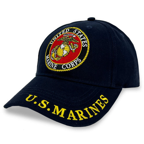 USMC Logo Hat (Navy)