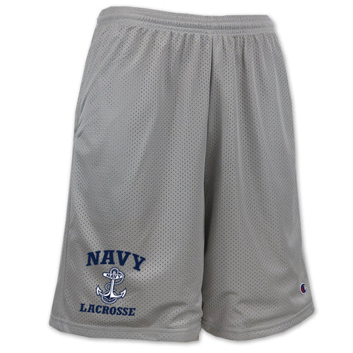 Navy Anchor Lacrosse Mesh Short