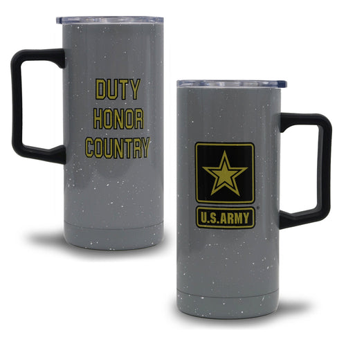 Army Star 18oz Speckled Trail Mug (Grey)
