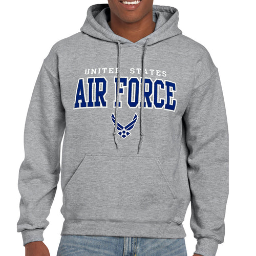 United States Air Force Block Wings Hood (Grey)