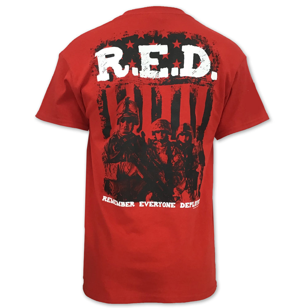 Patriotic T-Shirts: R.E.D. Friday Soldier T-Shirt in Red | Armed Forces ...