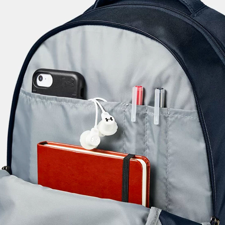 U.S. Navy Anchor Under Armour Hustle 5.0 Backpack (Navy)