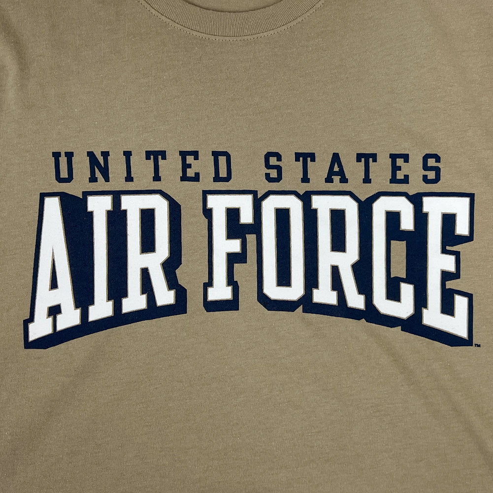 United States Air Force 3D Performance Cotton T-Shirt (Tan)