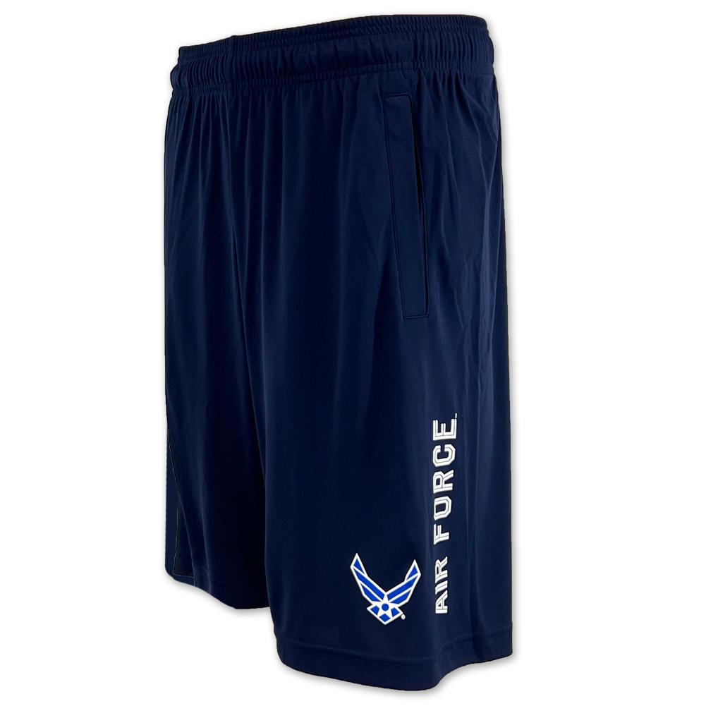 Air Force Wings Under Armour Duo Tech Shorts (Navy)
