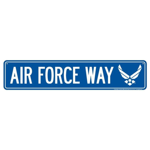 Air Force Way Street Sign