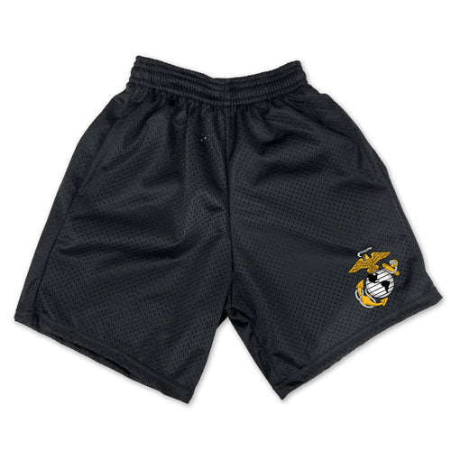 Marines Youth EGA Logo Mesh Shorts