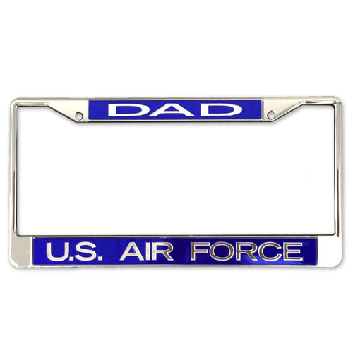 AIR FORCE DAD LICENSE PLATE FRAME 3