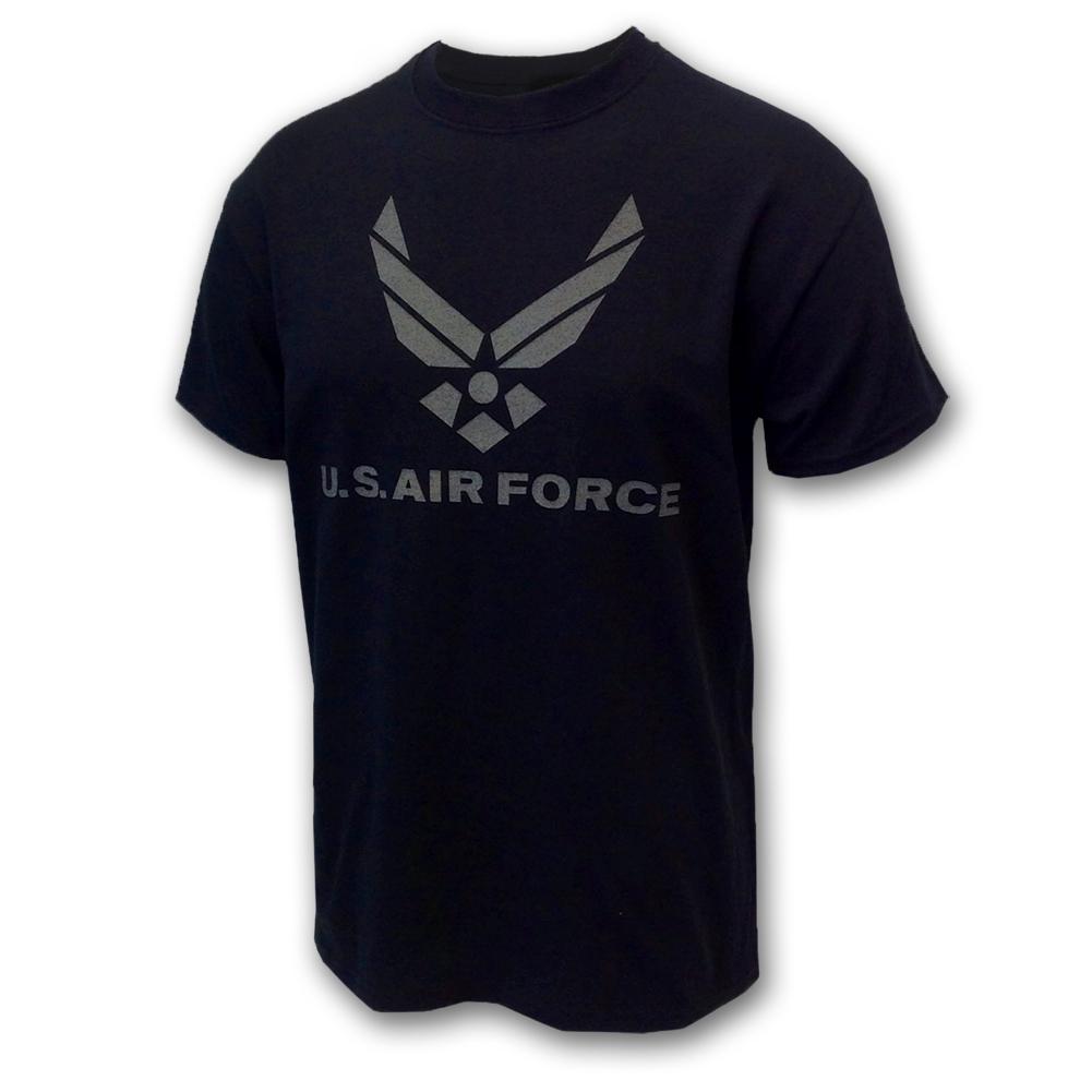 AIR FORCE REFLECTIVE PT T-SHIRT (BLACK) 1