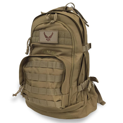 AIR FORCE WINGS S.O.C. 3 DAY PASS BAG (COYOTE BROWN)