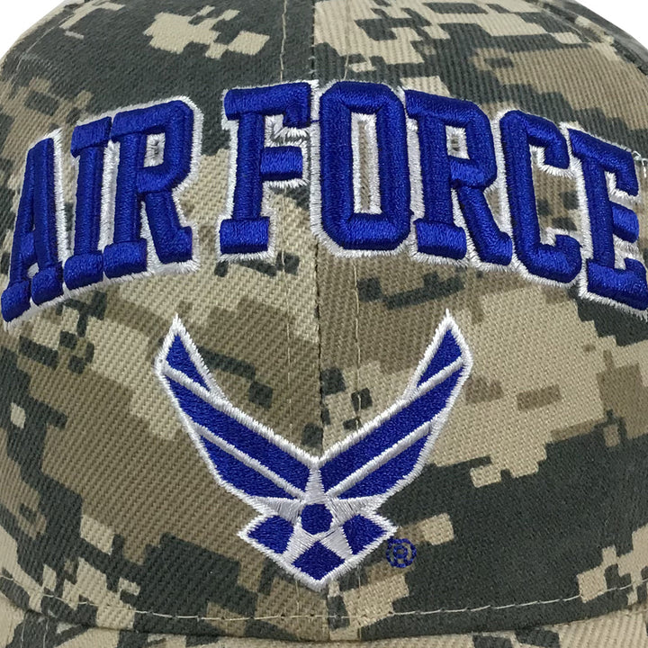 AIR FORCE WINGS VETERAN DIGITAL CAMO HAT (CAMO) 6