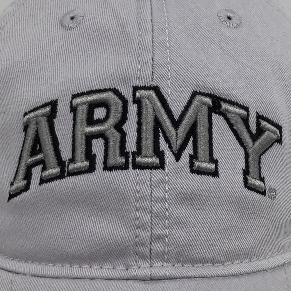 ARMY ARCH LOW PROFILE HAT (SILVER) 1