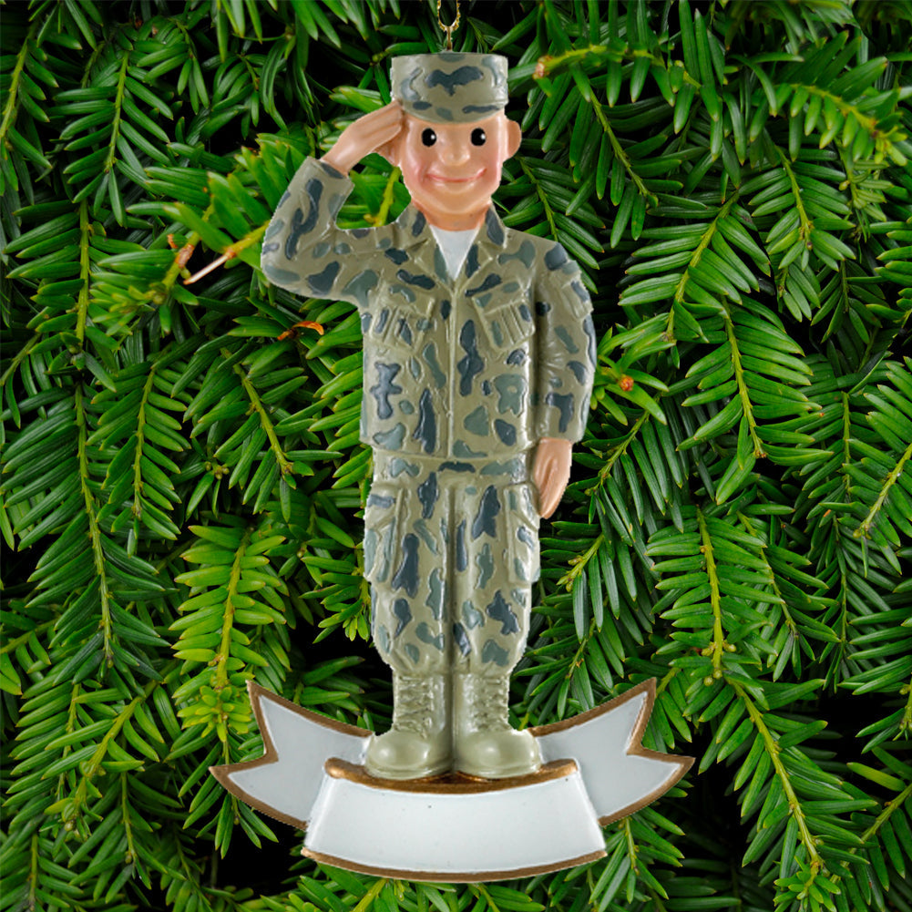 ARMY SOLDIER ORNAMENT 1