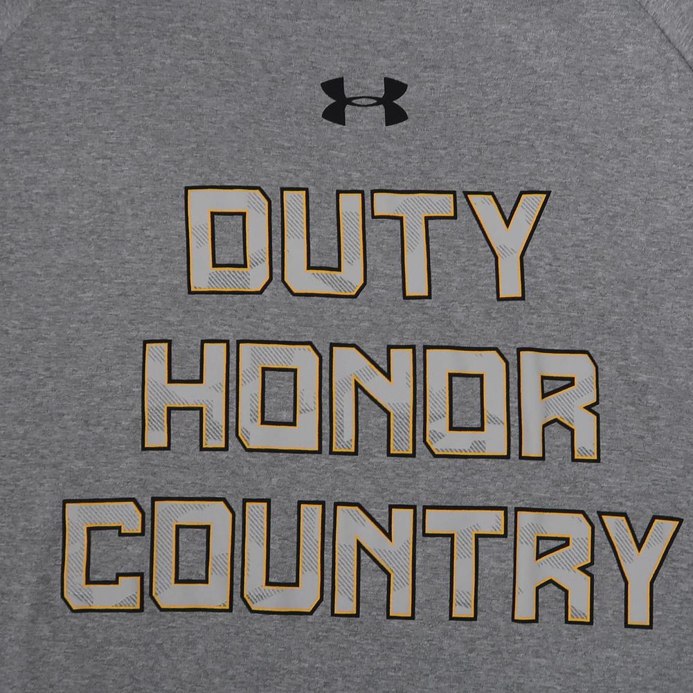 ARMY UNDER ARMOUR DUTY HONOR COUNTRY LONG SLEEVE TECH T-SHIRT (GREY) 2