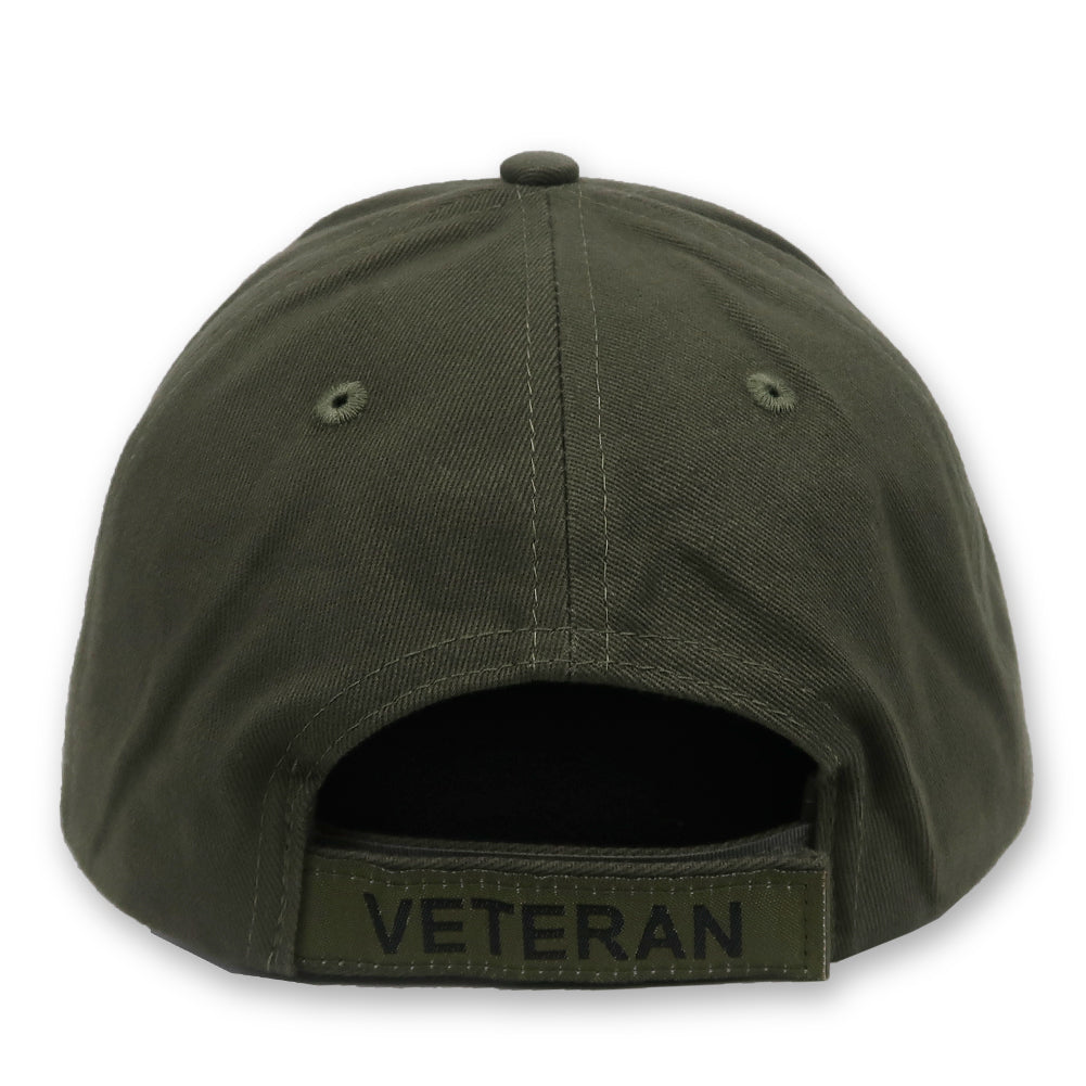 ARMY VETERAN LOW PROFILE HAT (OD GREEN) 1