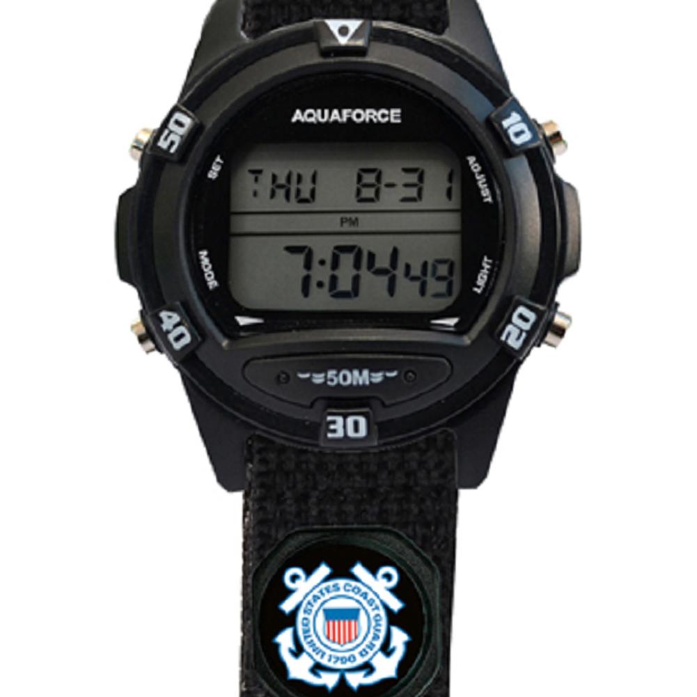Coast Guard Digital Carabiner Watch (Black)
