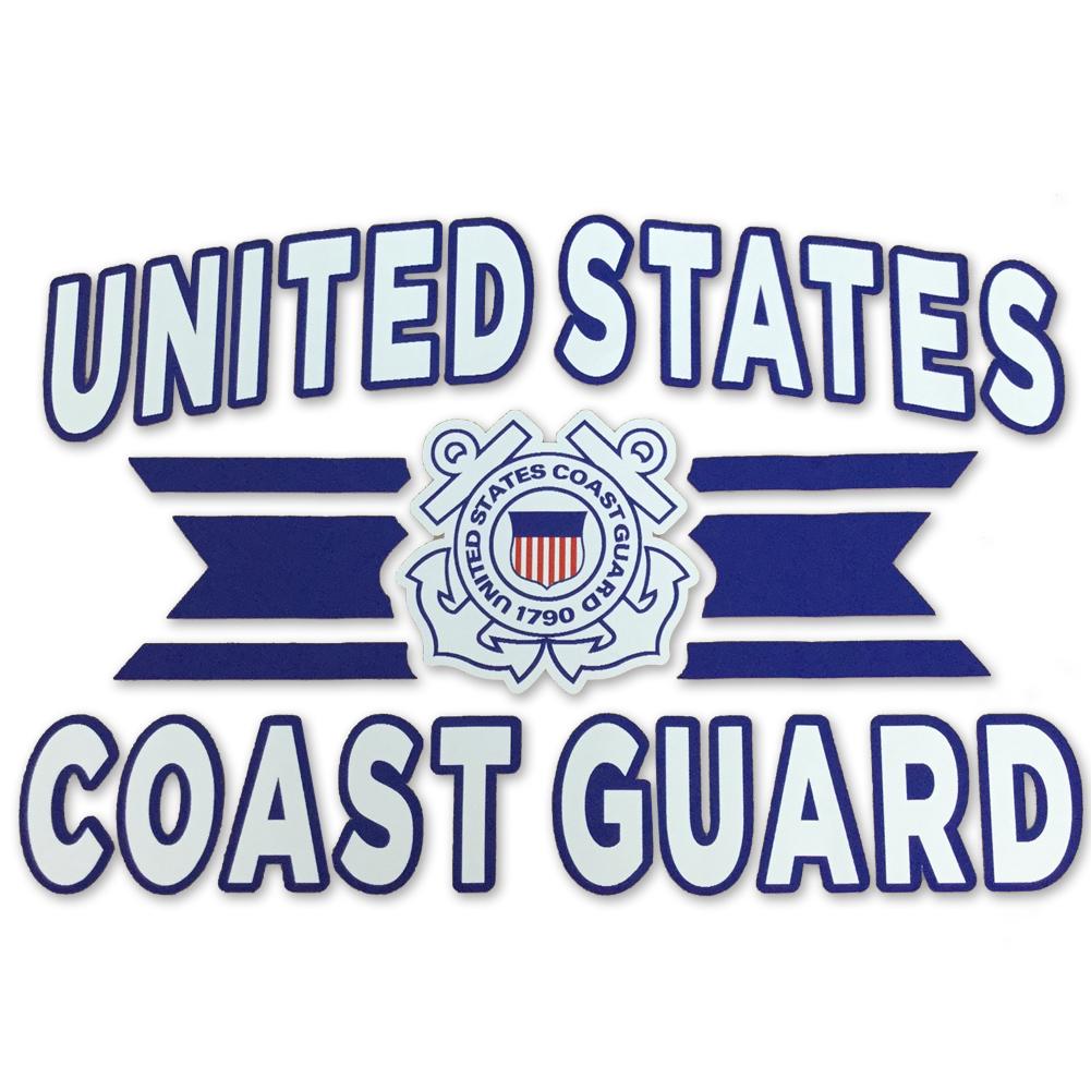 Coast Guard Window Decals