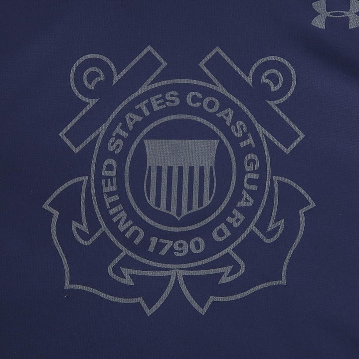 COAST GUARD UNDER ARMOUR SEMPER PARATUS ARMOUR FLEECE HOOD (NAVY) 2