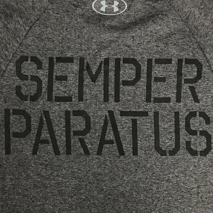 COAST GUARD UNDER ARMOUR SEMPER PARATUS TECH T-SHIRT (CHARCOAL) 3