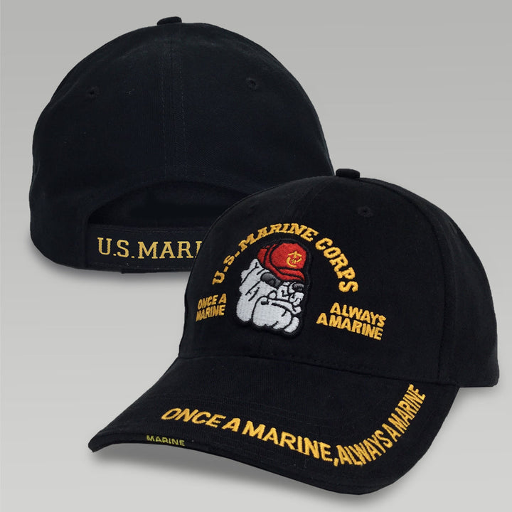 DELUXE MARINE BULLDOG LOW PROFILE HAT 1