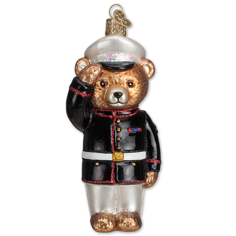 MARINE BEAR ORNAMENT