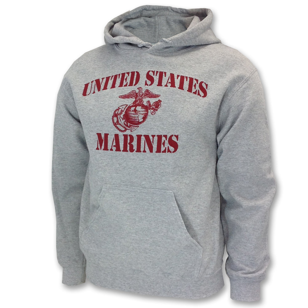 USMC Sweatshirts: Marines Seal Logo Hoodie | Marines Gear