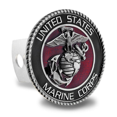 MARINES TRAILER HITCH COVER 1