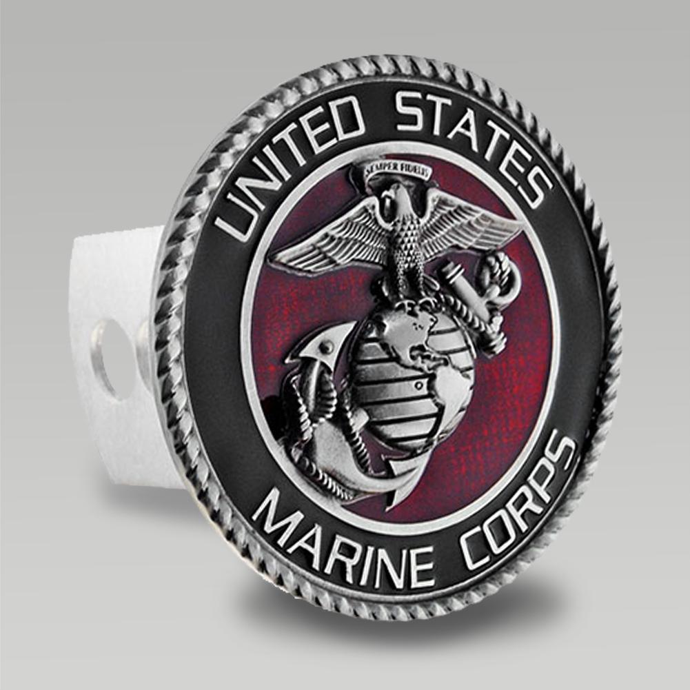 MARINES TRAILER HITCH COVER