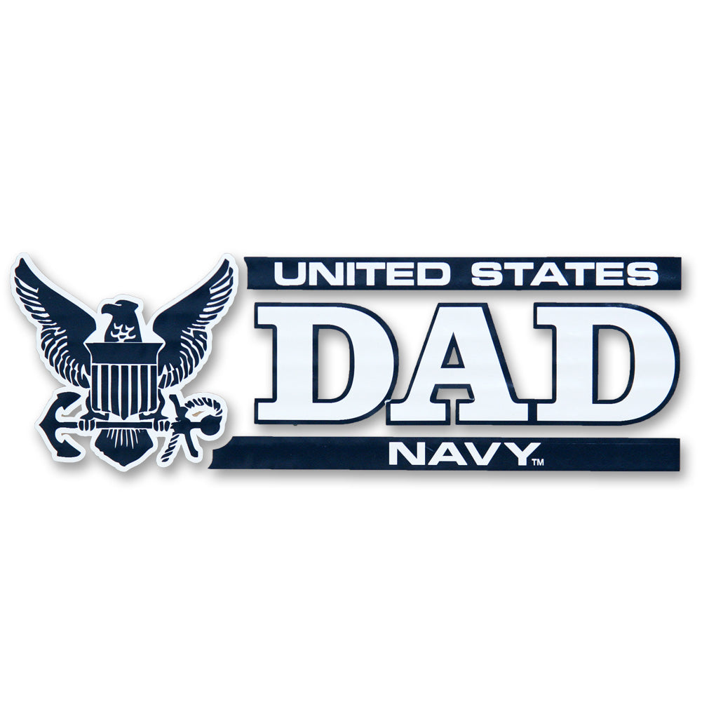 NAVY DAD DECAL 1