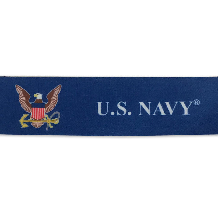 NAVY REVERSIBLE LANYARD